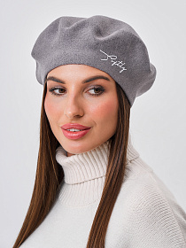 Берет двойной с кашемиром