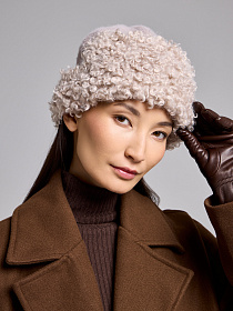 Шапка на флисе с шерстью мериноса PR 25012