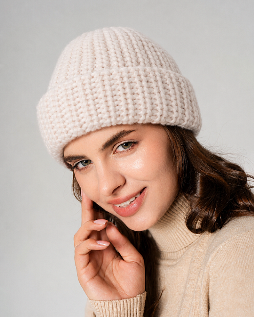 Шапка на флисе с шерстью мериноса ESW 25589