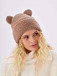 Шапка одинарная с шерстью мериноса