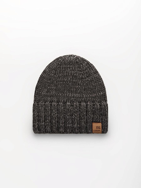 Шапка на флисе с ангорой ESM 25332