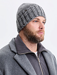 Шапка на флисе с шерстью мериноса
