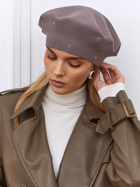 Берет двойной с кашемиром ESW 25586