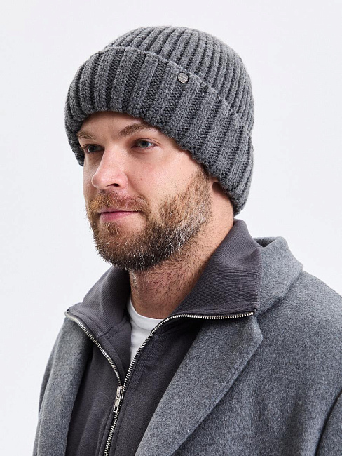 Шапка на флисе с шерстью ESM 25352