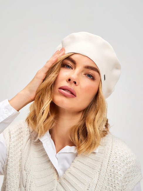 Берет двойной с кашемиром ESW 149