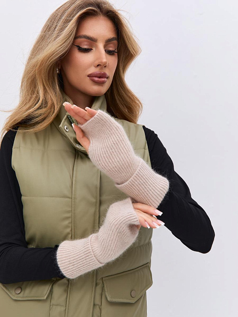 Митенки одинарные с ангорой ESW 1258