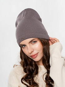 Шапка одинарная с кашемиром