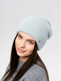 Шапка двойная 40% ангоры