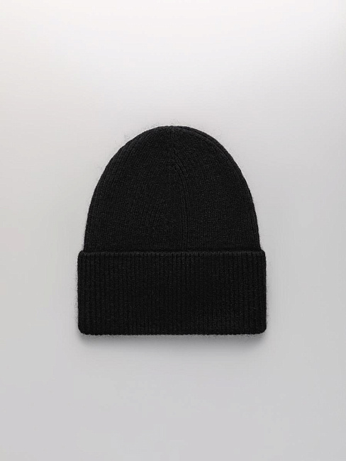 Шапка одинарная с пухом енота PR 25009