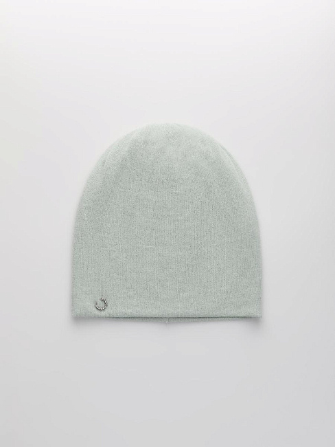 Шапка двойная с пухом енота PR 25005