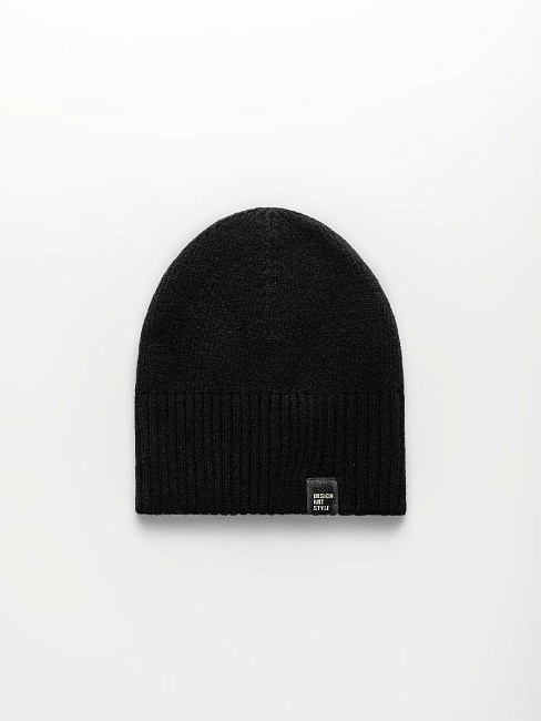 Шапка двойная с кашемиром ESW 25569