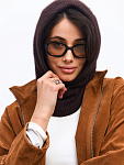 Капор одинарный 30% пух енота