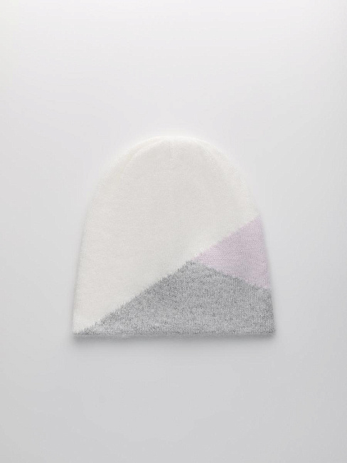 Шапка двойная с пухом енота PR 25003