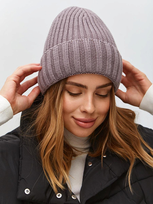 Шапка на флисе с кашемиром ESW 25522/1
