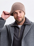 Шапка на флисе с шерстью мериноса