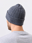 Шапка двойная с хлопком