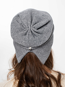 Шапка двойная с кашемиром