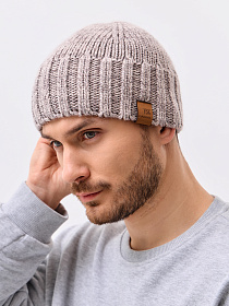 Шапка на флисе с ангорой ESM 25332