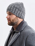Шапка на флисе с шерстью мериноса