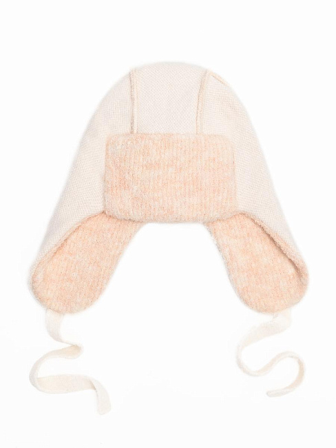 Ушанка двойная с шерстью мериноса PR 25032