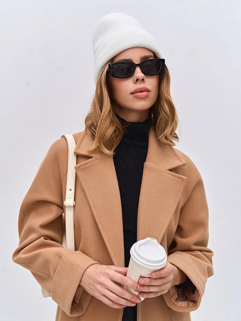 Шапка на велюре 40% ангора PR 25025/1