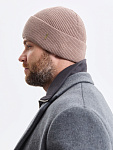 Шапка на флисе с шерстью мериноса