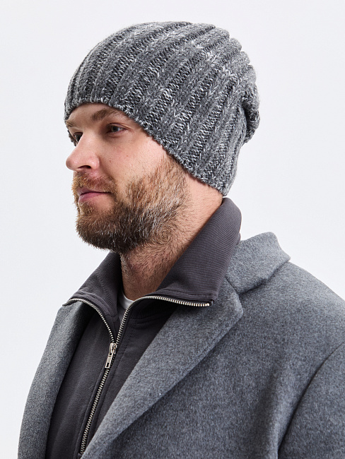 Шапка на флисе с шерстью мериноса ESM 25355
