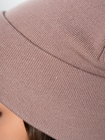 Шапка двойная с кашемиром