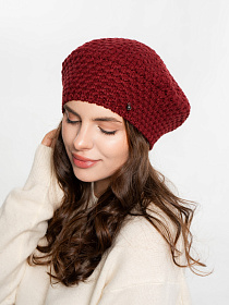 Берет одинарный с кашемиром