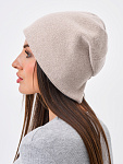 Шапка двойная с велюром