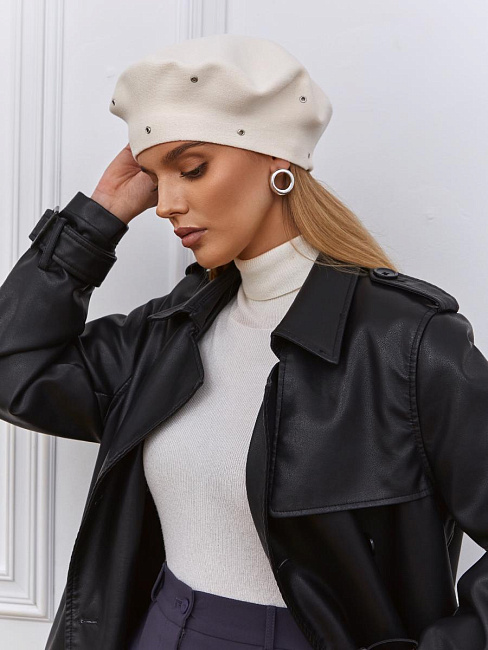 Берет двойной с кашемиром ESW 25586