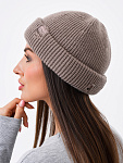 Шапка одинарная с шерстью мериноса