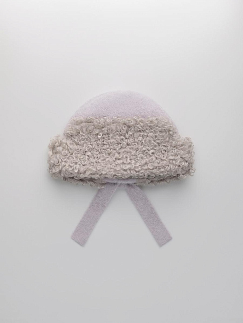 Шапка на флисе с шерстью мериноса PR 25012