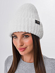 Шапка на флисе с плюшем