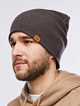 Шапка двойная с хлопком