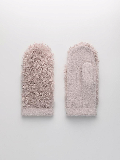 Варежки на флисе с шерстью мериноса PR 25013