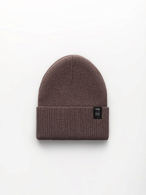 Шапка двойная с кашемиром YC 818