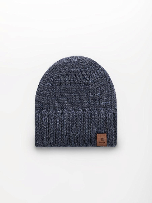 Шапка на флисе с ангорой ESM 25332