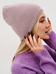 Шапка одинарная 30% пух енота