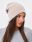 Шапка двойная с велюром