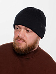 Шапка на флисе с хлопком